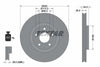 Textar Front Coated Brake Disc Pro Vented 92222003 320mm thumbnail