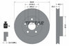 Textar Front Coated Brake Disc Pro Vented 92225003 255mm thumbnail
