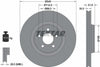 Textar Front Coated High-Carbon Brake Disc Pro+ Vented 92229205 345mm thumbnail