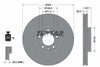 Textar Front Coated Brake Disc Pro Vented 92232303 304mm thumbnail