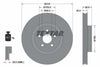 Textar Front Coated Brake Disc Pro Vented 92236503 316mm thumbnail