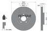 Textar Front Coated High-Carbon Brake Disc Pro+ Vented 92237805 320mm thumbnail