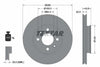 Textar Front Coated Brake Disc Pro Vented 92237903 256mm thumbnail