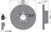Textar Front Coated High-Carbon Brake Disc Pro+ Vented 92242005 330mm thumbnail