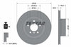 Textar Rear Brake Disc Pro Vented 92256303 330mm thumbnail