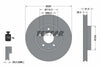 Textar Front Coated Brake Disc Pro Vented 92257403 297mm thumbnail
