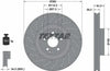Textar Front Coated High-Carbon Brake Disc Pro+ Perforated Vented 92260305 360mm thumbnail