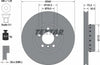 Textar Front Coated High-Carbon Brake Disc Pro+ Two-Piece Brake Disc Vented 92264925 340mm thumbnail