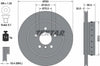 Textar Rear Brake Disc Pro+ Two-Piece Brake Disc Vented 92265925 330mm thumbnail