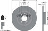 Textar Rear Brake Disc Pro Solid 92267303 290mm thumbnail