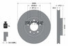 Textar Front Coated Brake Disc Pro Vented 92267903 283mm thumbnail