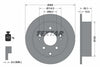 Textar Rear Brake Disc Pro Solid 92269403 262mm thumbnail