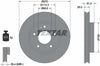 Textar Front Coated Brake Disc Pro Vented 92270803 270mm thumbnail