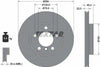 Textar Front Coated High-Carbon Brake Disc Pro+ Vented 92277805 294mm thumbnail