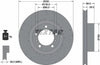 Textar Front Coated High-Carbon Brake Disc Pro+ Perforated Vented 92279605 330mm thumbnail