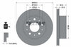 Textar Rear Brake Disc Pro Vented 92284303 300mm thumbnail