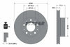 Textar Front Coated Brake Disc Pro Vented 92286103 280mm thumbnail