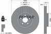 Textar Front Coated High-Carbon Brake Disc Pro+ Vented 92289305 349mm thumbnail