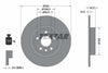 Textar Rear Brake Disc Pro Solid 92293803 300mm thumbnail