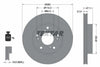 Textar Front Coated Brake Disc Pro Vented 92294503 262mm thumbnail