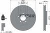 Textar Front Coated High-Carbon Brake Disc Pro+ Vented 92305505 321mm thumbnail