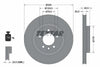 Textar Rear Brake Disc Pro Vented 92307803 325mm thumbnail