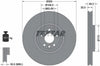 Textar Front Coated High-Carbon Brake Disc Pro+ Vented 92308205 350mm thumbnail