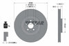 Textar Front Coated High-Carbon Brake Disc Pro+ Vented 92308905 366mm thumbnail