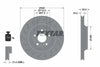 Textar Rear Brake Disc Pro+ Vented 92317505 320mm thumbnail