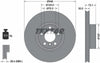 Textar Front Coated High-Carbon Brake Disc Pro+ Vented 92320405 348mm thumbnail