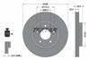 Textar Front Coated Brake Disc Pro Vented 92326203 295mm thumbnail