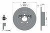 Textar Rear Brake Disc Pro Solid 92326403 280mm thumbnail