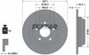 Textar Rear Brake Disc Pro Solid 92327403 271mm thumbnail