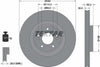 Textar Front Coated Brake Disc Pro Vented 92333403 340mm thumbnail
