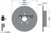 Textar Rear Brake Disc Pro Solid 92333703 274mm thumbnail