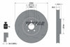 Textar Front Coated High-Carbon Brake Disc Pro+ Slotted Vented 92334105 360mm thumbnail