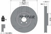 Textar Front Coated High-Carbon Brake Disc Pro+ Slotted Vented 92334205 360mm thumbnail