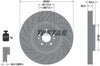 Textar Front Coated High-Carbon Brake Disc Pro+ Vented Slotted Perforated 92337005 390mm thumbnail