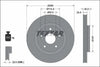 Textar Front Coated Brake Disc Pro Vented 92337303 285mm thumbnail