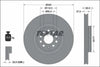 Textar Front Coated High-Carbon Brake Disc Pro+ Vented With Integrated Disabling Contact 92337405 340mm thumbnail