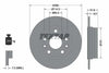 Textar Rear Brake Disc Solid 92337703 260mm thumbnail
