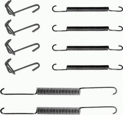 Textar Brake Shoes Accessory Fitting Kit Rear Axle 97000400 - image 2