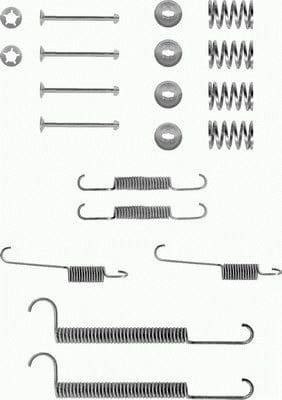 Textar Brake Shoes Accessory Fitting Kit Rear Axle 97001200 - image 2