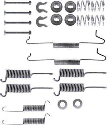 Textar Brake Shoes Accessory Fitting Kit Rear Axle 97002100 - image 2