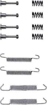 Textar Parking Brake Shoes Accessory Fitting Kit Rear Axle 97003100 - image 3