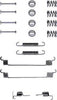 Textar Brake Shoes Accessory Fitting Kit Rear Axle 97005800 thumbnail
