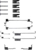 Textar Brake Shoes Accessory Fitting Kit Rear Axle 97009100 thumbnail