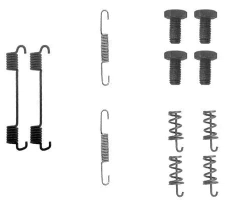 Textar Parking Brake Shoes Accessory Fitting Kit Rear Axle 97011600 - image 3