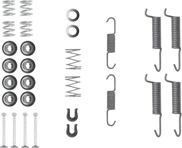 Textar Parking Brake Shoes Accessory Fitting Kit Rear Axle 97012701 - image 4
