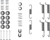 Textar Parking Brake Shoes Accessory Fitting Kit Rear Axle 97012701 thumbnail